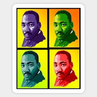 Dr. Martin Luther King Jr. Portrait Sticker